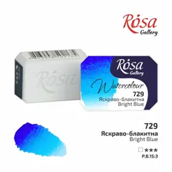 Akvarelové barvy Rosa 2,5ml 729 bright blue